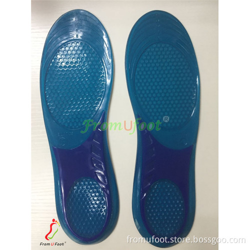 ZRWD01 Gel shoe inserts custom made orthotics orthopedic shoe insoles